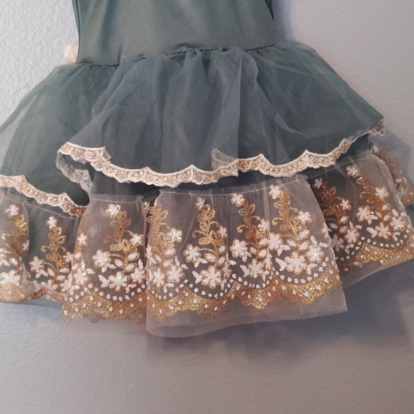 Weissman Dance Dress Costume Ballerina Sparkle Sequin - Picture 4 of 15